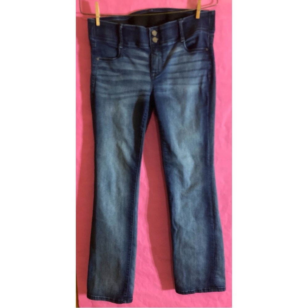 Apt 9 jeans tummy control size 12
